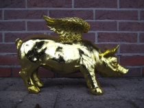 goldene Sparsau